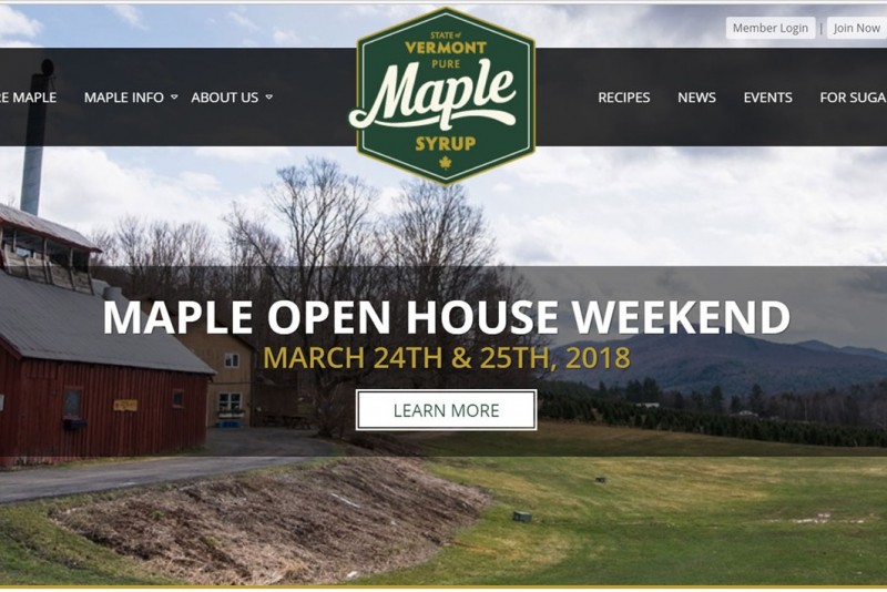 Vermont Maple's New Website Vermont Maple Sugar Makers