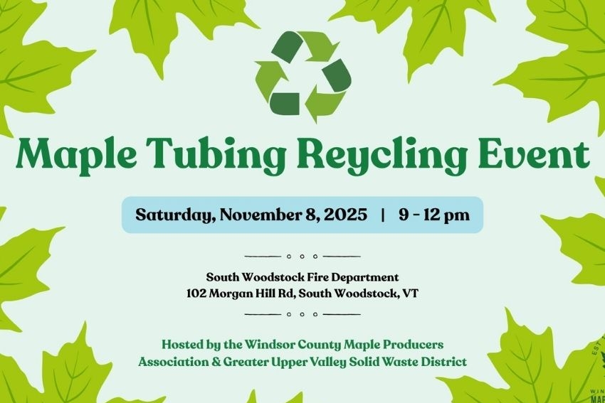 Maple Tubing Recycling Event