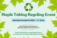Maple Tubing Recycling Event