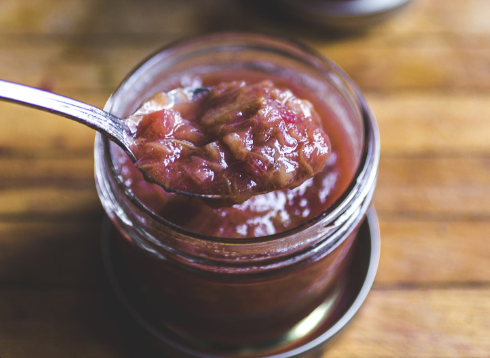 Maple Rhubarb Jam