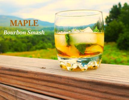 Bourbon Maple Smash