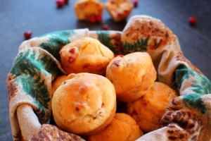 Cranberry Maple Ginger Muffins