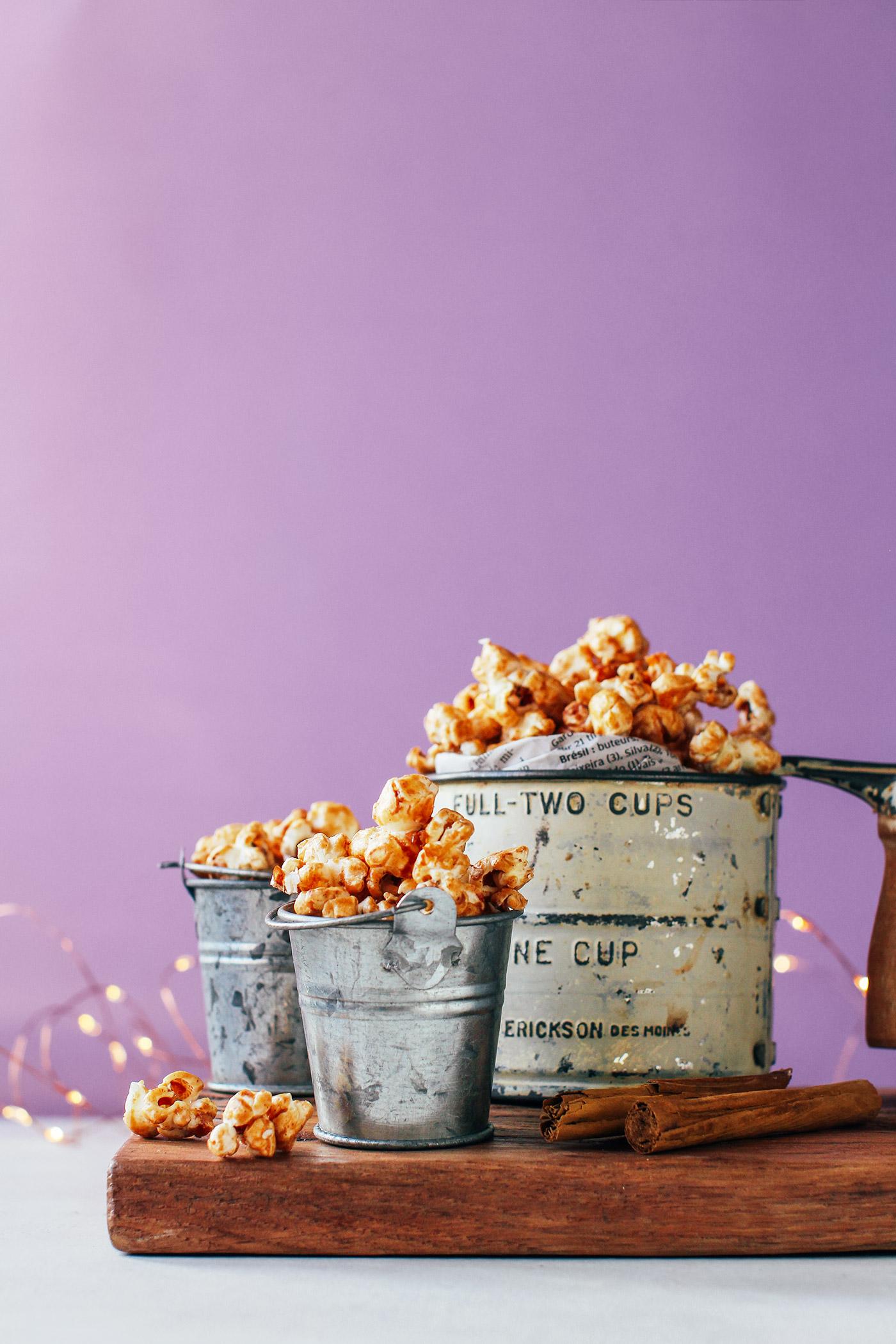 Maple Cinnamon Popcorn
