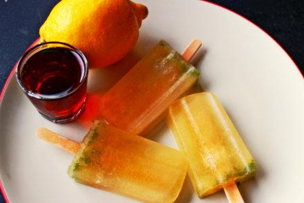 Maple Lemonade Popsicles