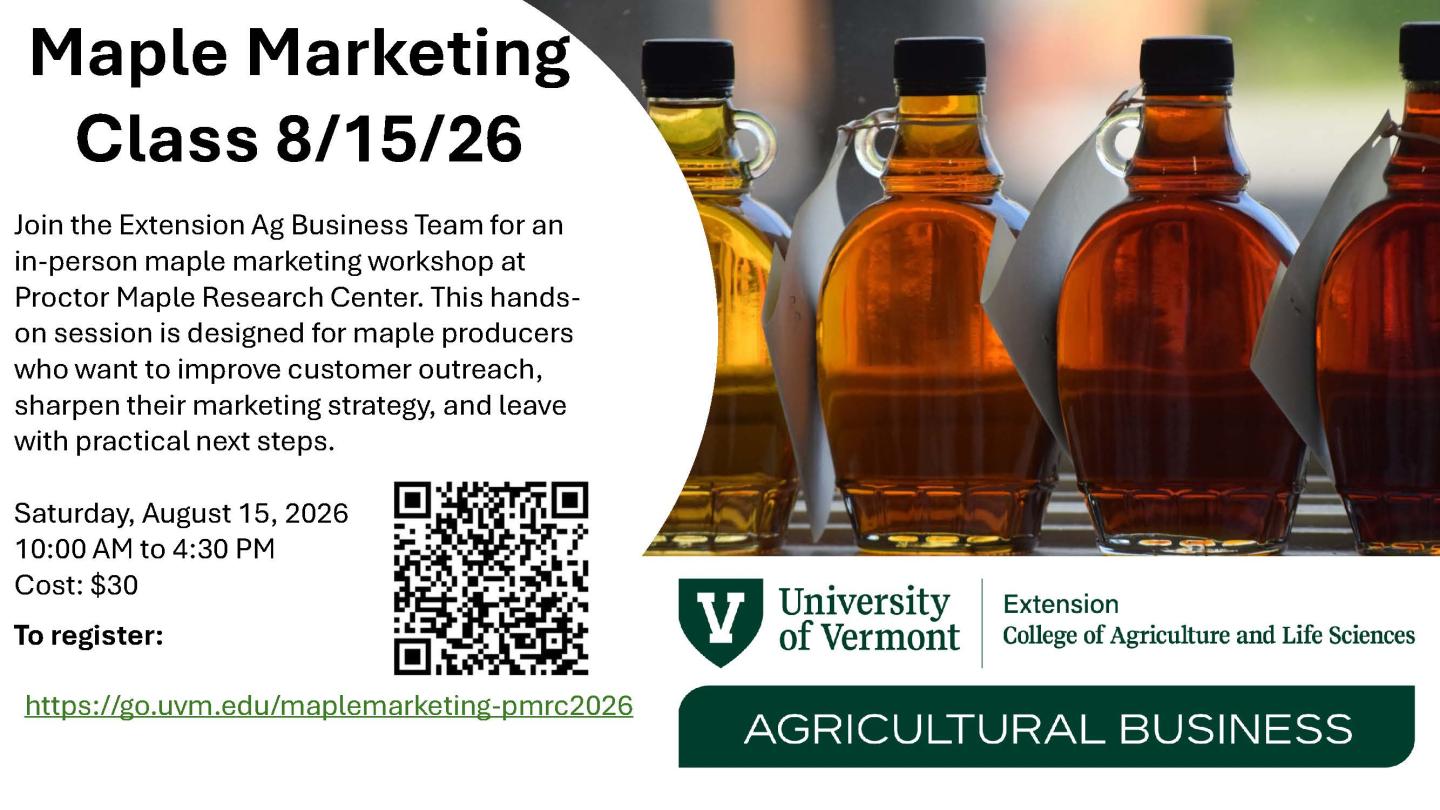 Maple Marketing workshop and registration information